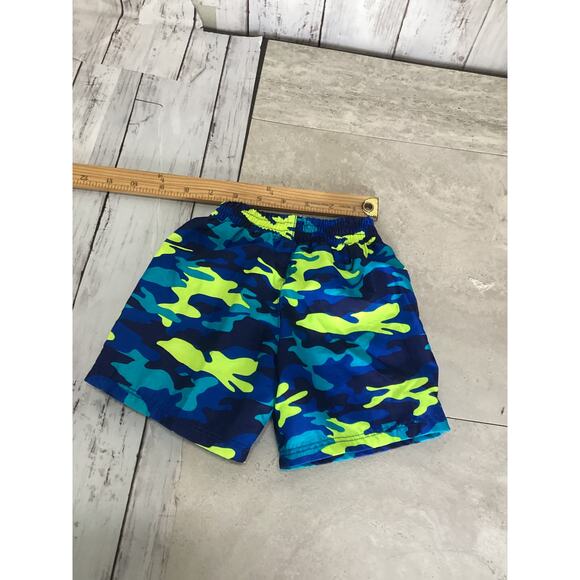 OP OCEAN PACIFIC Boys SWIM SHORTS TRUNKS CAMOFLAUGE Blue - Picture 3 of 3